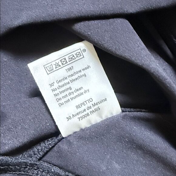 Repetto Black Tank Top with Logo at Back Size Small - Picture 12 of 12